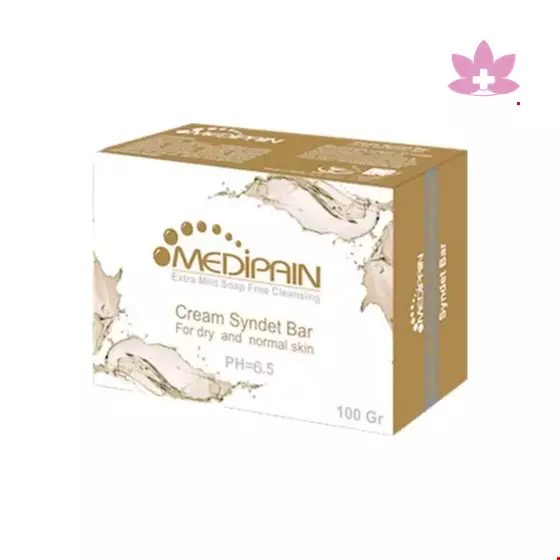 Medipain Cram Syndet Bar For Dry and Normal Skin 100 Mg