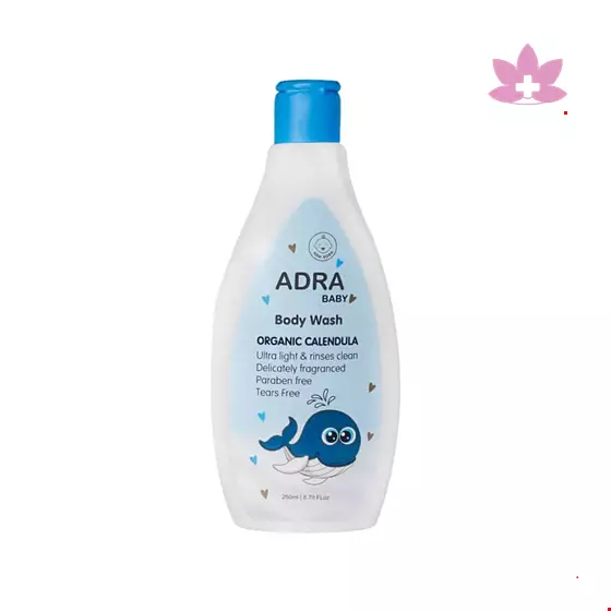 Adra Organic Calendula Baby Body Wash 250 ml