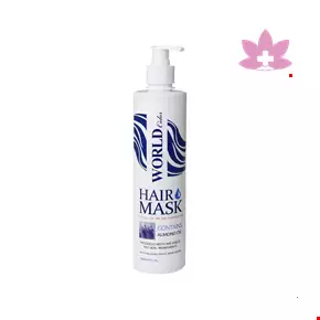 World Color Hair Mask with Almond Oil 500ml
